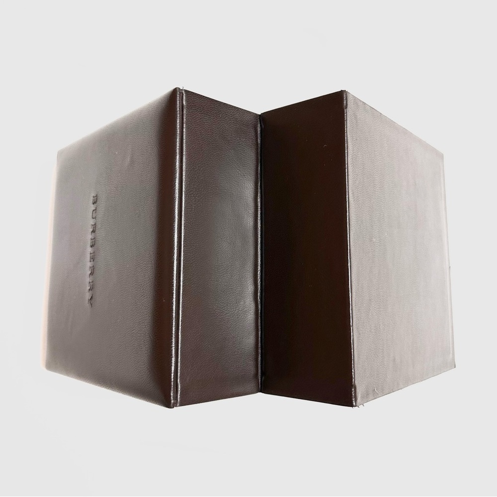 BURBERRY Vintage Leather Watch Box Storage (box only) - Picture 5 of 5
